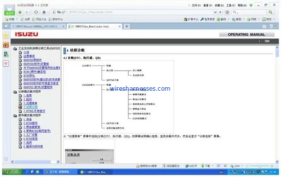 Escavatore Detector del software ZX-3 Hitachi di EMPS3 Isuzu Engine Detector 4HK1