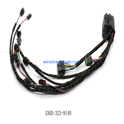 Cablaggio dell'iniettore di combustibile del cablaggio 323-9140 del motore di E336D