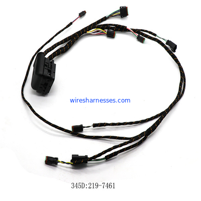 Cablaggio 2197461 CAT Wiring Harness del motore dell'escavatore C13 di E345D