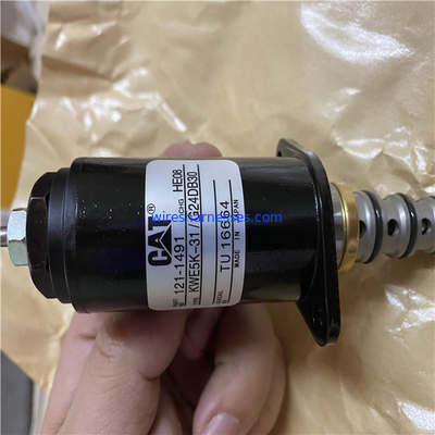 Elettrovalvola a solenoide idraulica KWE5K-31/G24DB30 per CAT Excavator 121-1491